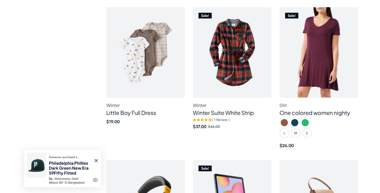 sale notification after - Sale Notification