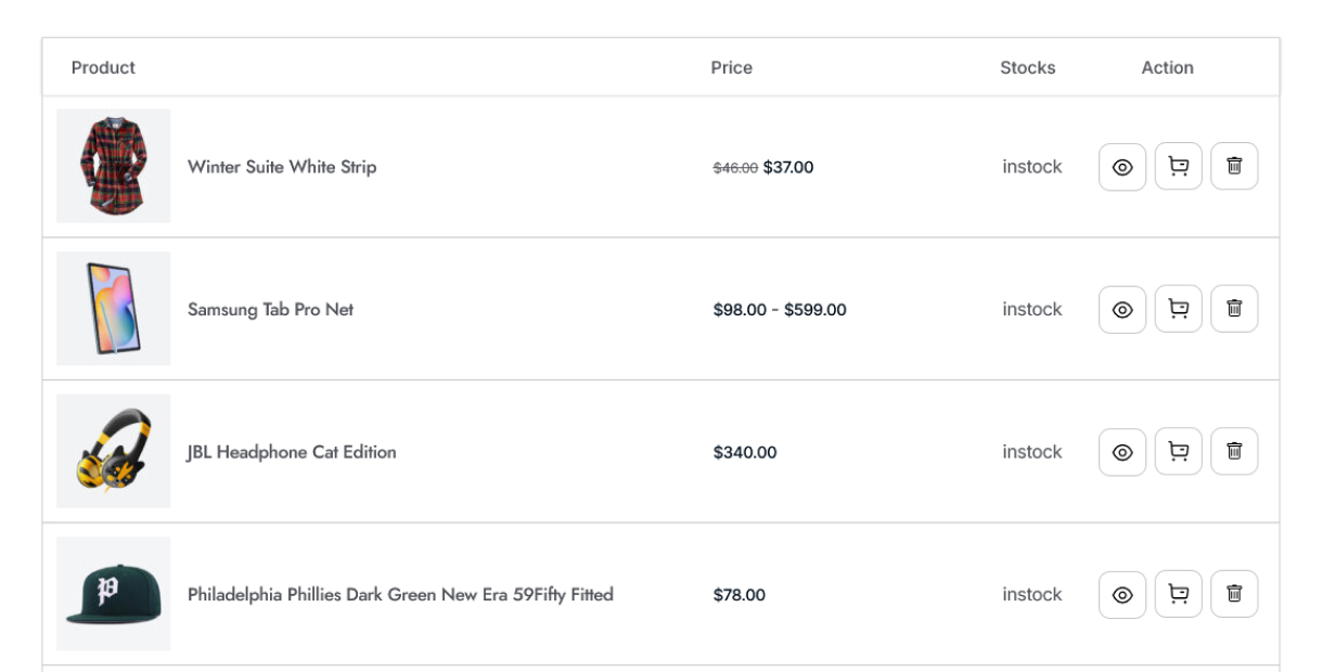 wishlist after 1 - Product Wishlist