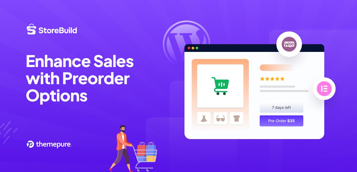 PreOrder - Elementor Addons for WooCommerce Store Builder